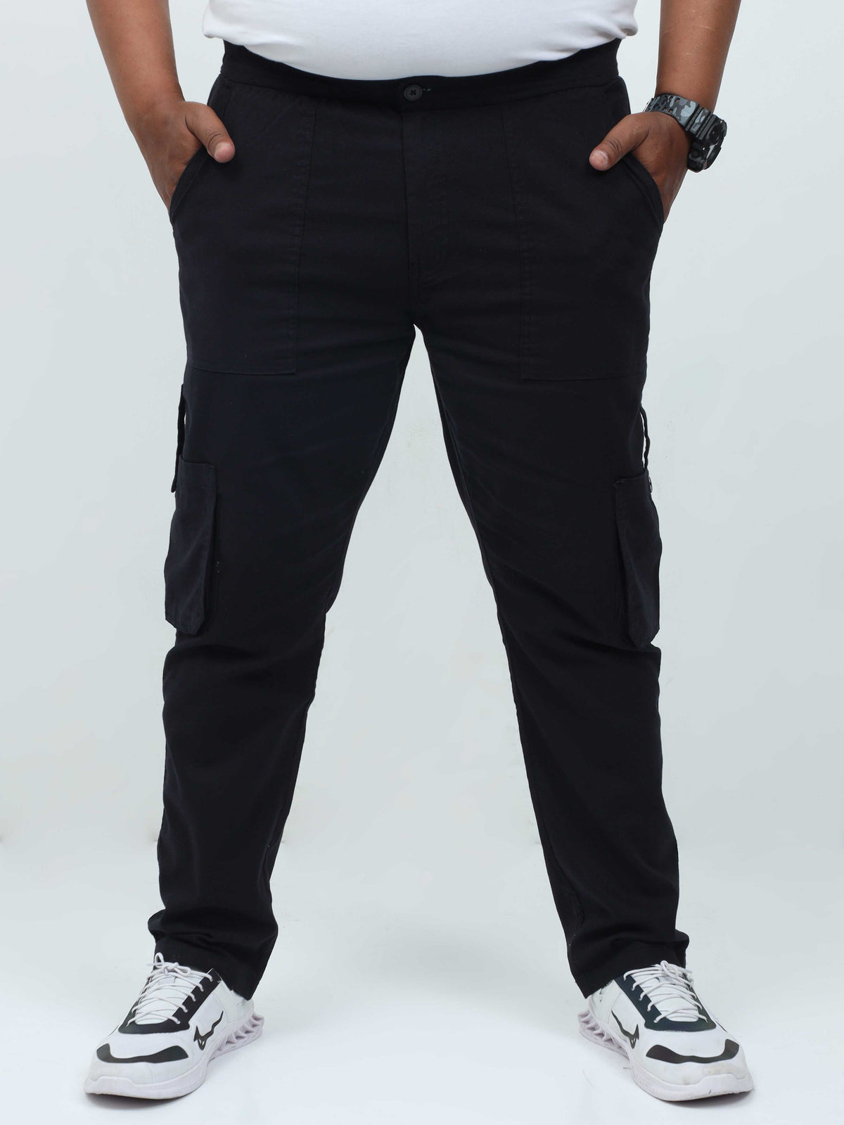 Men's Plus Size Navy Cargo