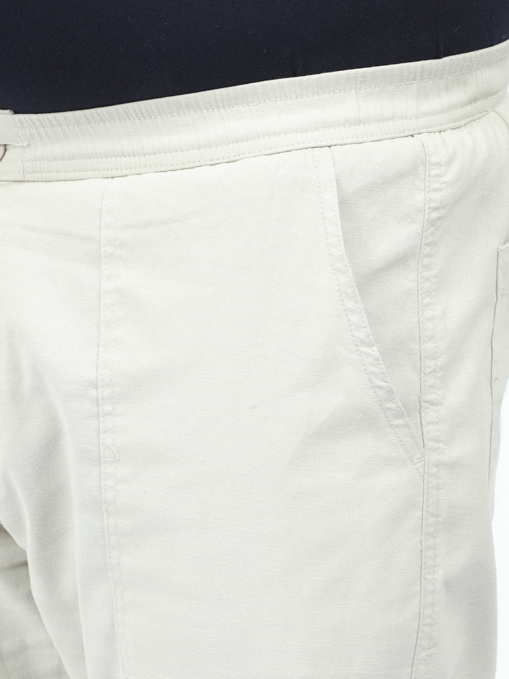Men's Big Boys Beige Cargo