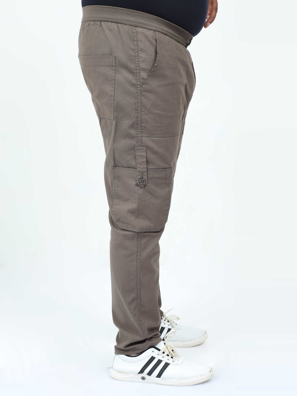 Men's Big Boys Brown Cargo