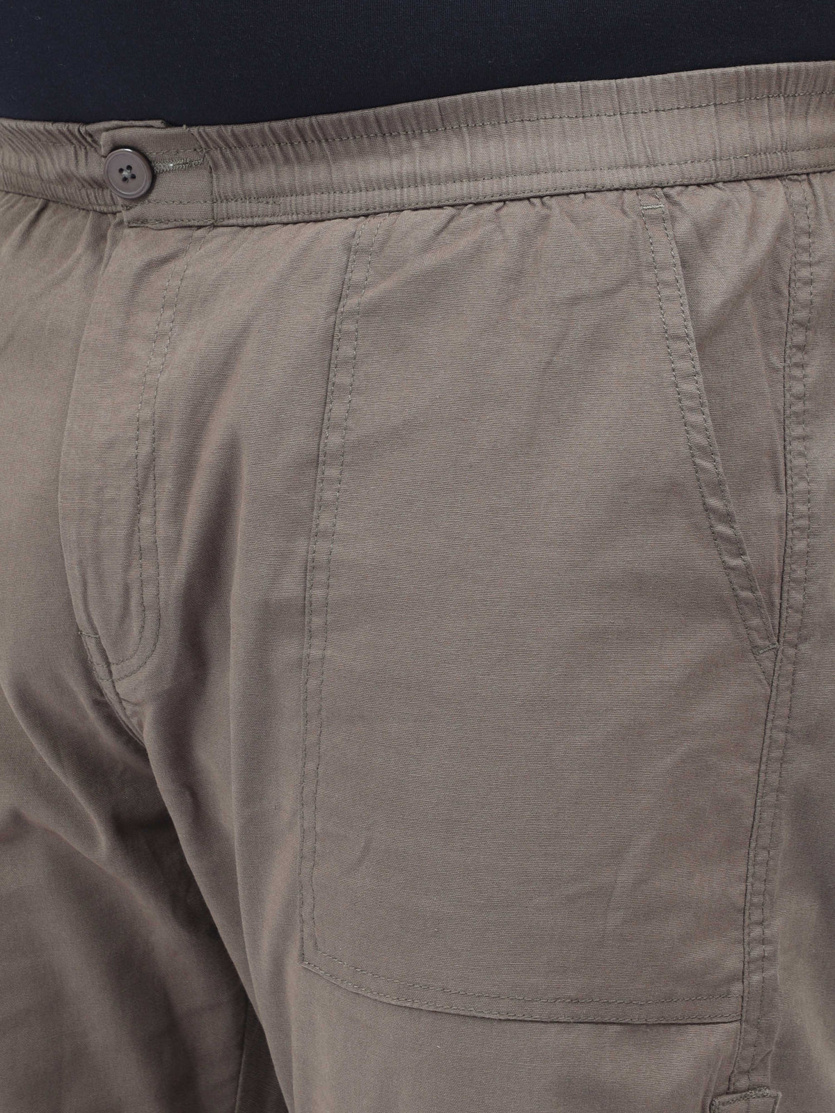 Men's Big Boys Brown Cargo