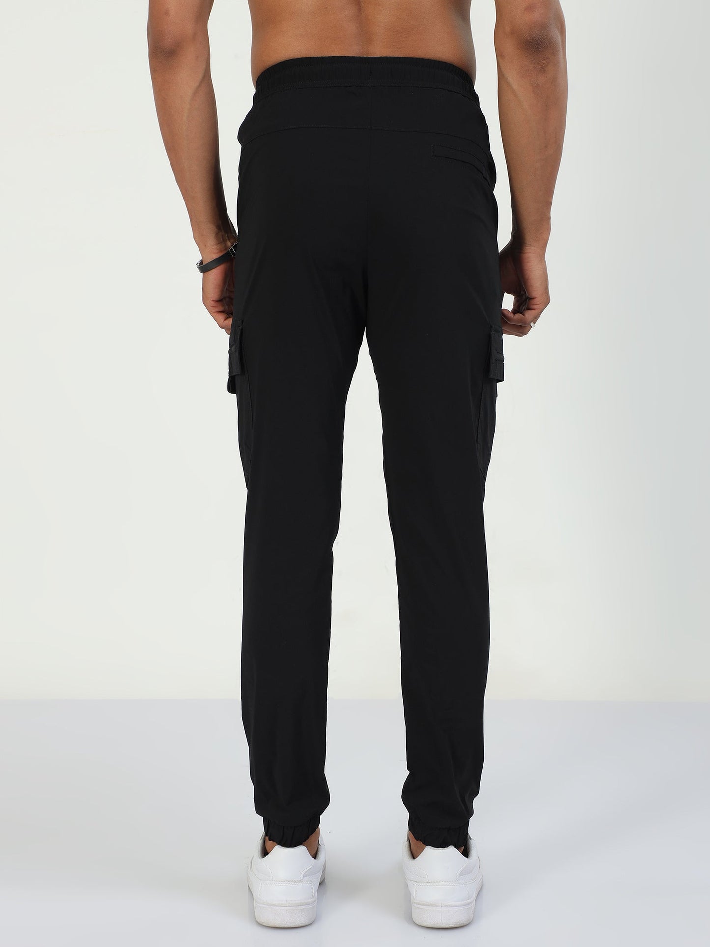 UltraLite Flexi Cargo Joggers-Black