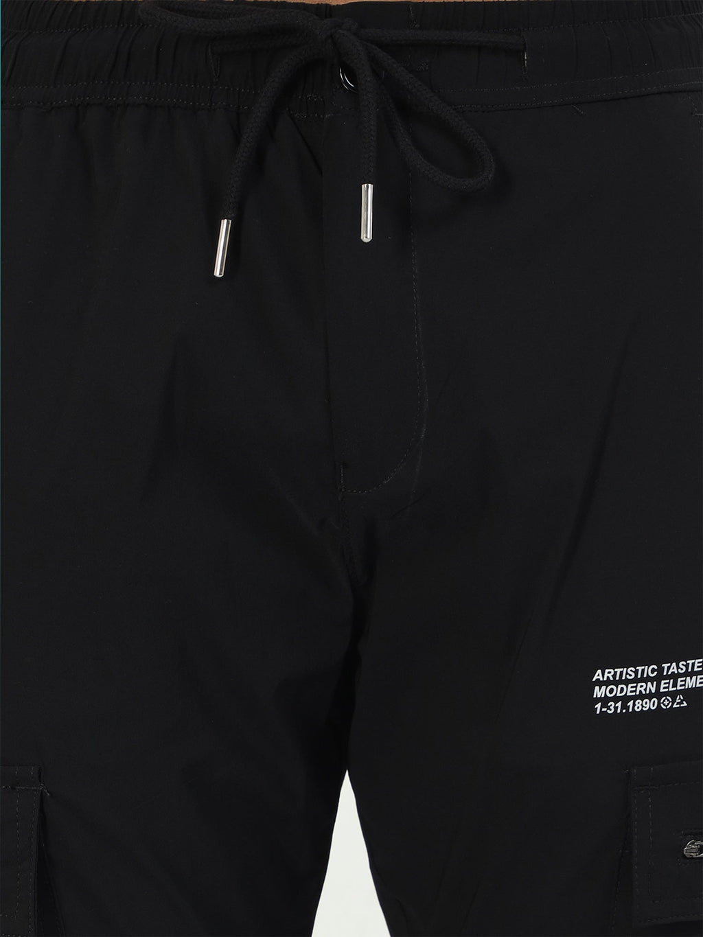 UltraLite Flexi Cargo Joggers-Black