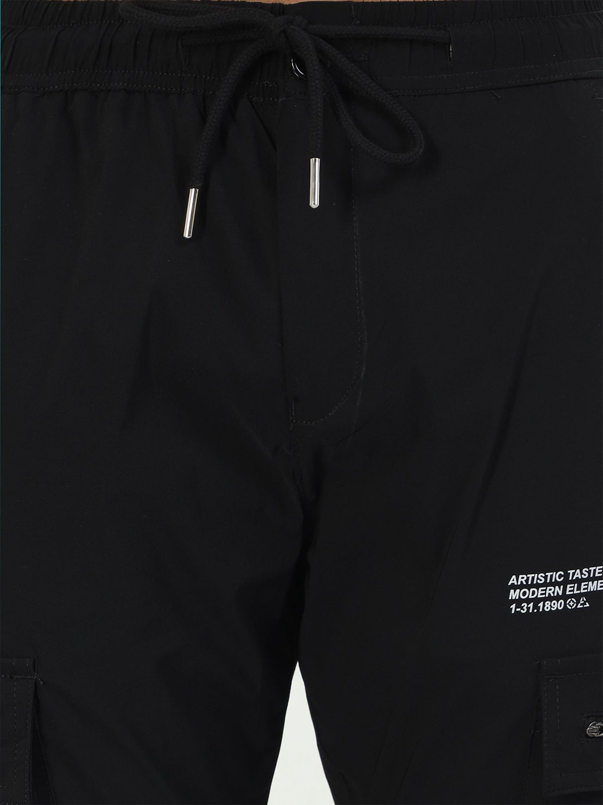 UltraLite Flexi Cargo Joggers-Black