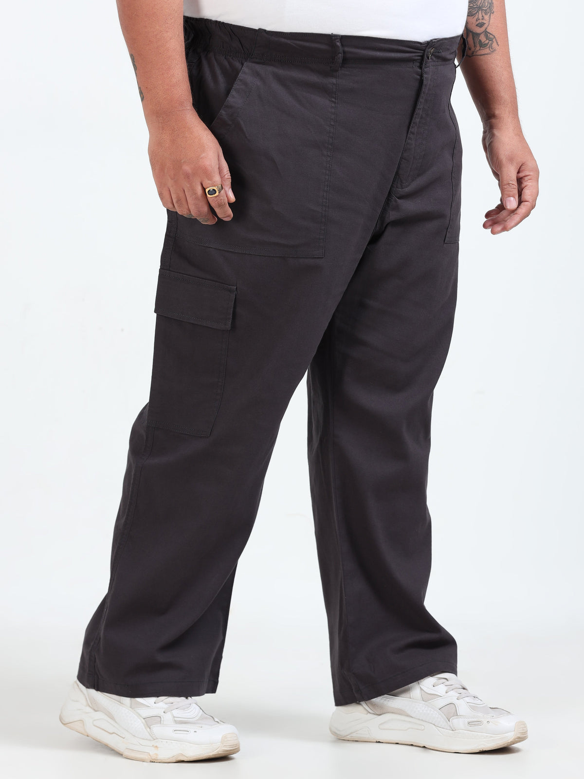 Men Classic Curve Cargo - Graphite