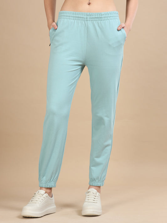 Women Jogger Pant - Light Blue