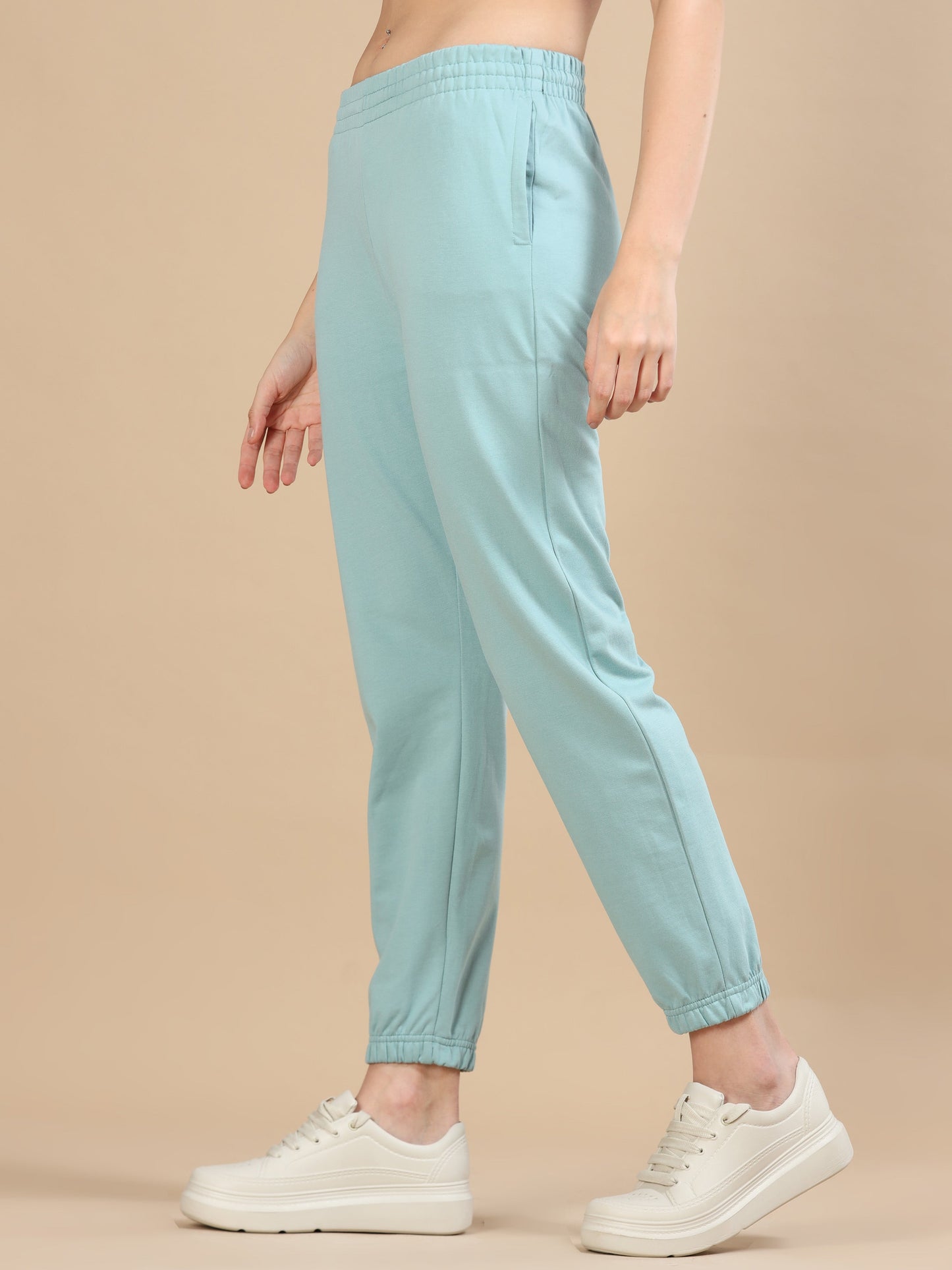 Women Jogger Pant - Light Blue