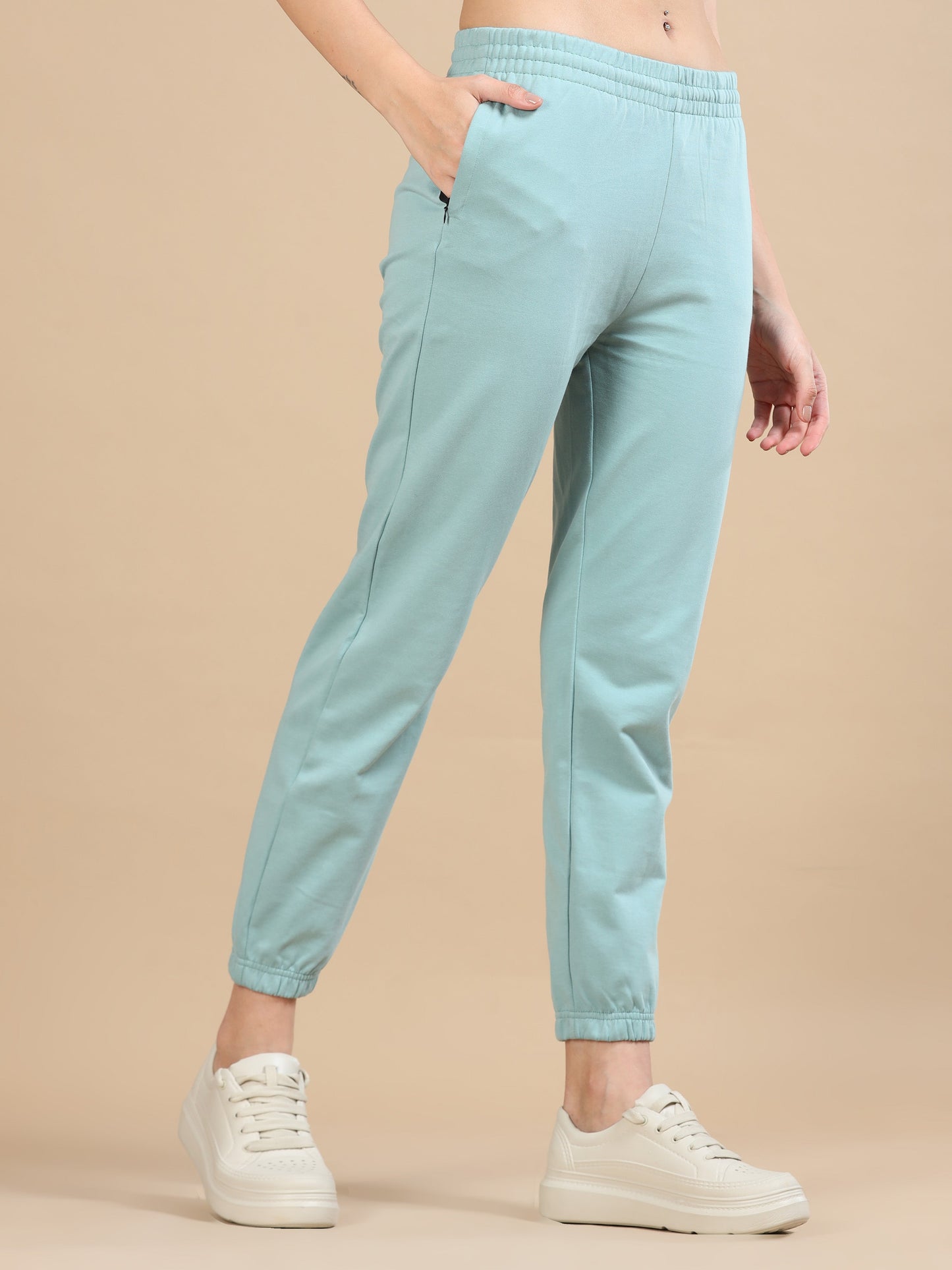 Women Jogger Pant - Light Blue