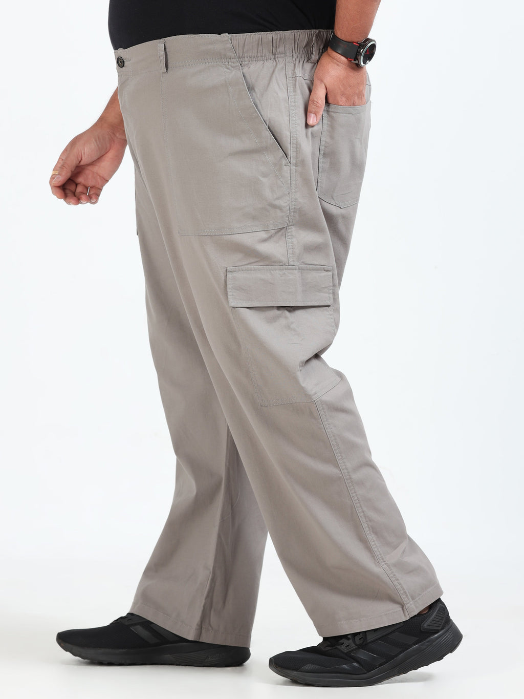 Men Classic Curve Cargo - Khakhi