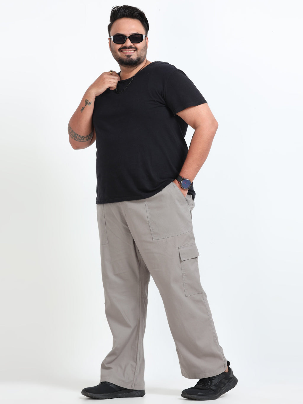 Men Classic Curve Cargo - Khakhi