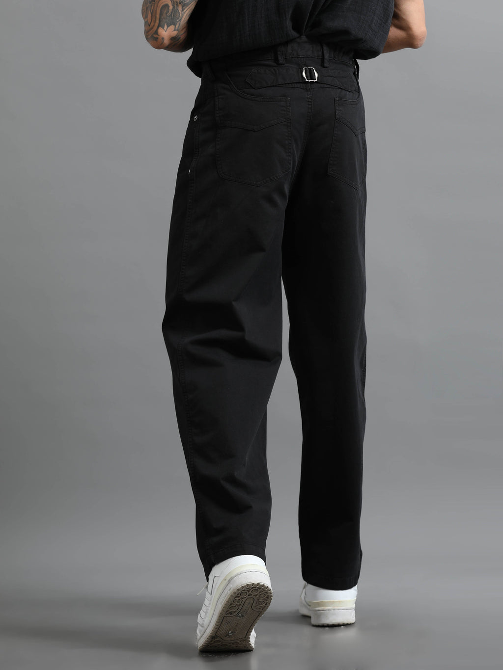 Milano Zip Trouser In Black