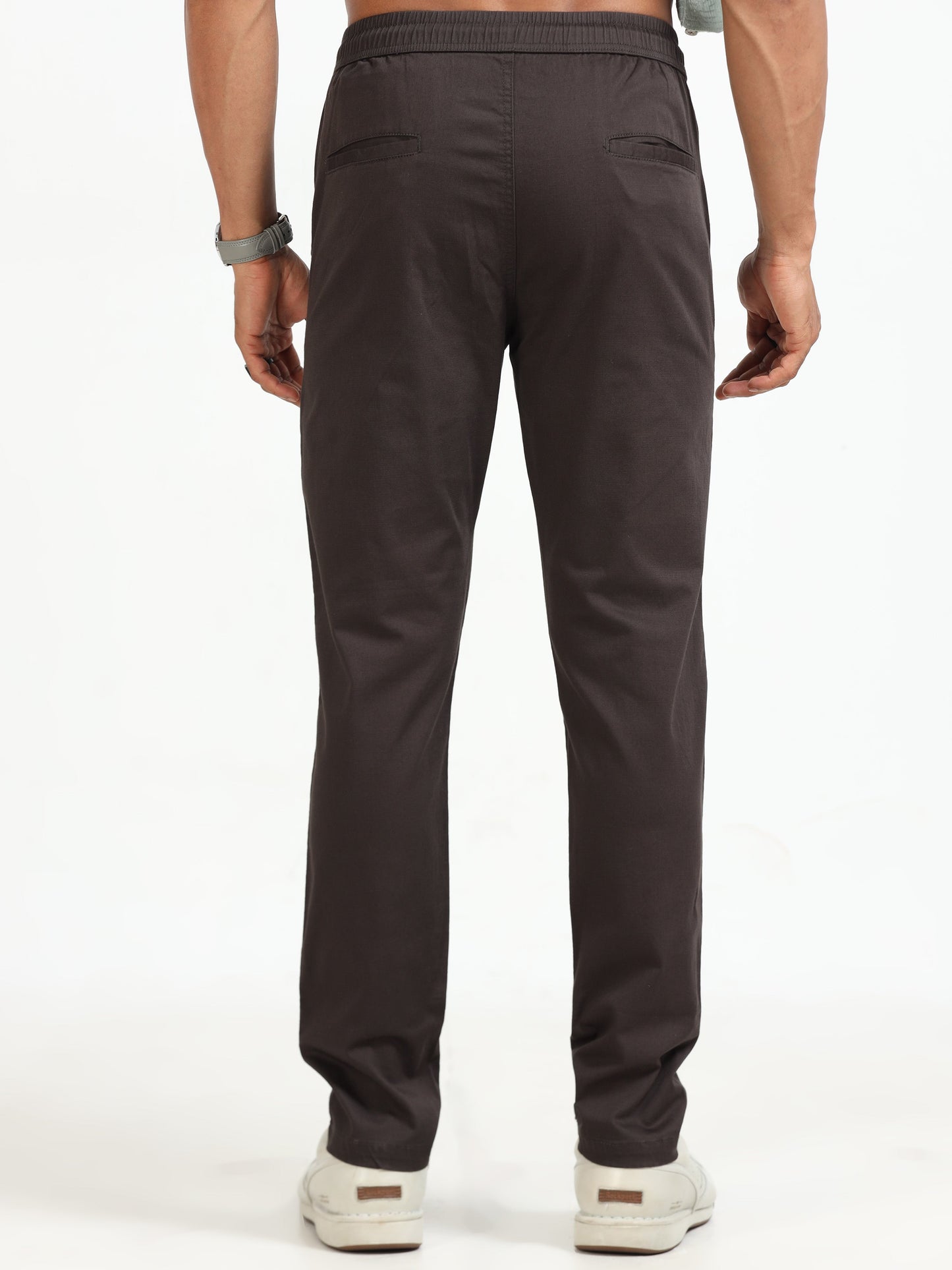 Men Comfy Airport Pant-Coffee