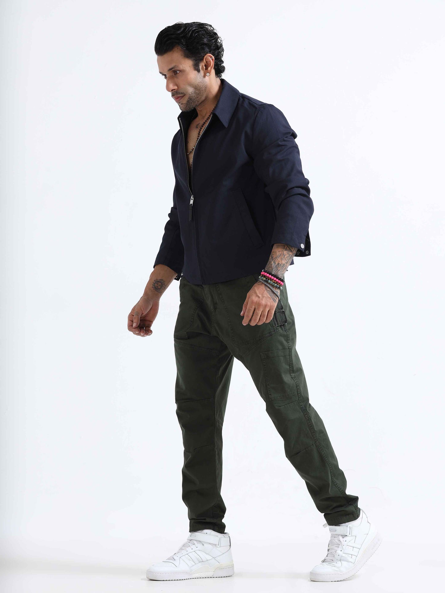 ZipCore Utility Pant In Olive