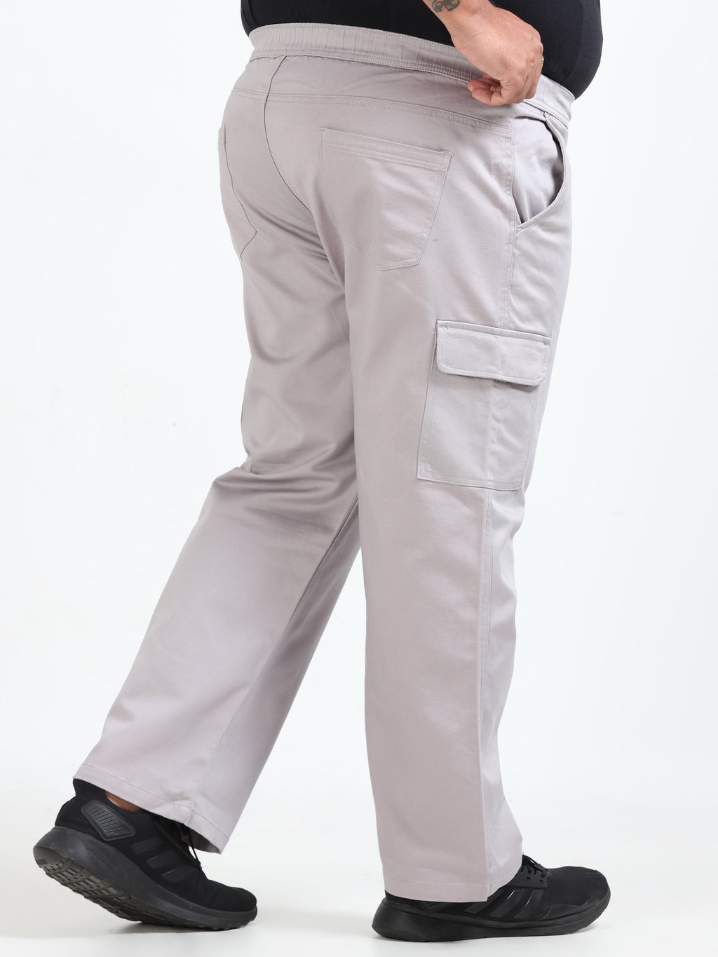 Men Classic Boohoo Curve Cargo - Stone