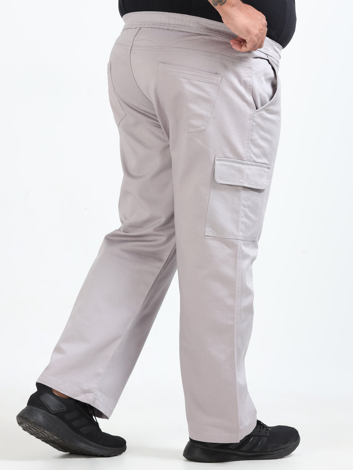 Men Classic Boohoo Curve Cargo - Stone