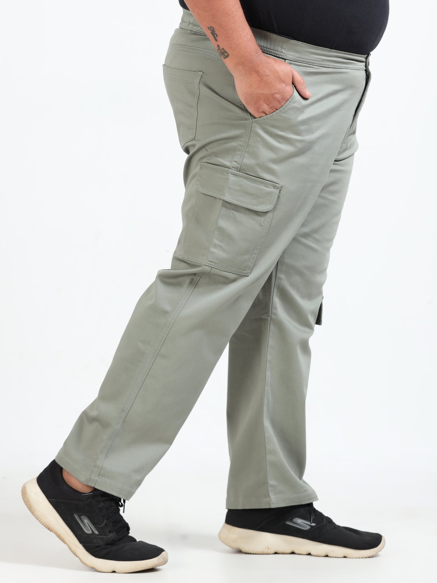 Men Classic Boohoo Curve Cargo - Fern