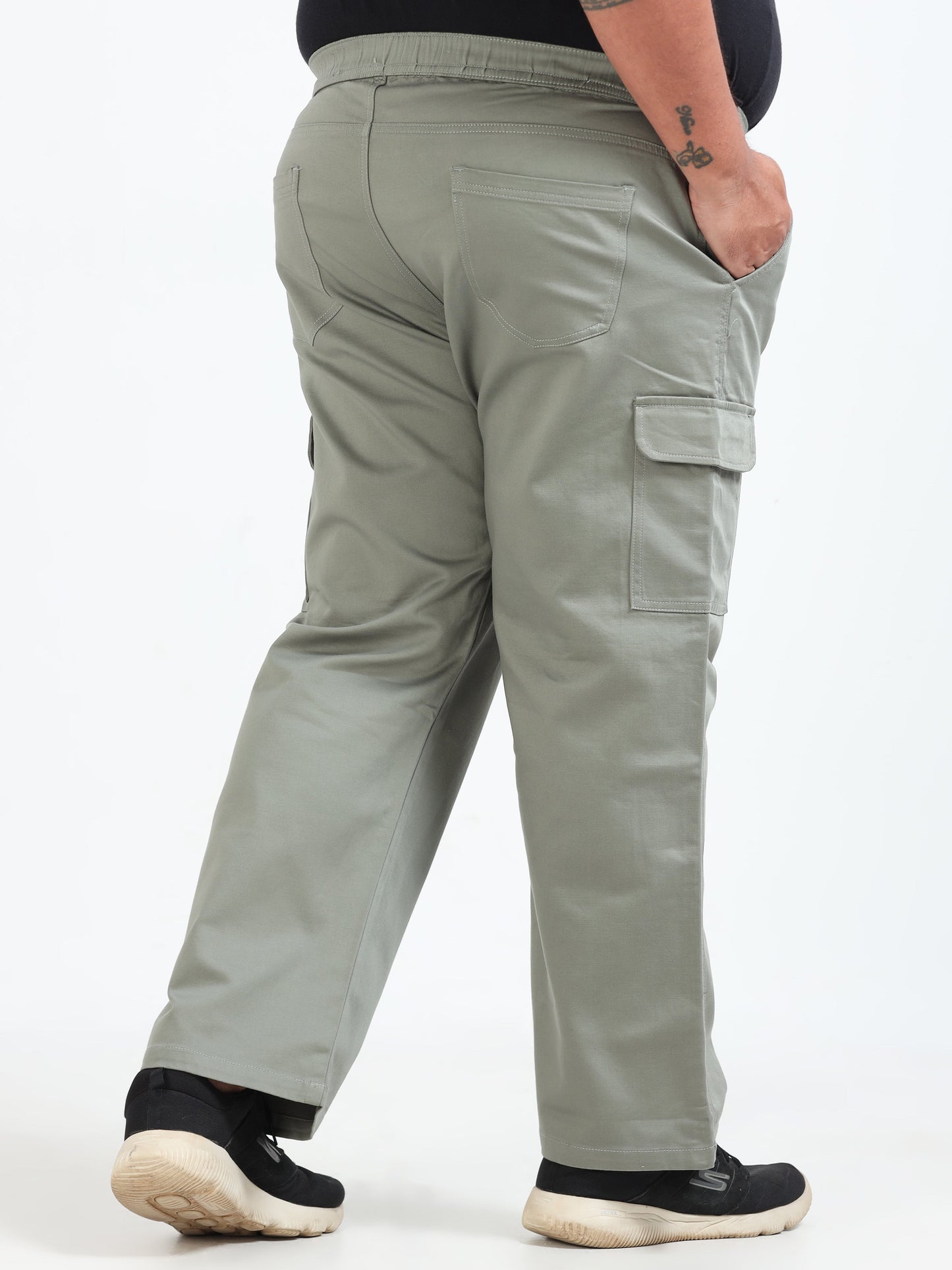 Men Classic Boohoo Curve Cargo - Fern