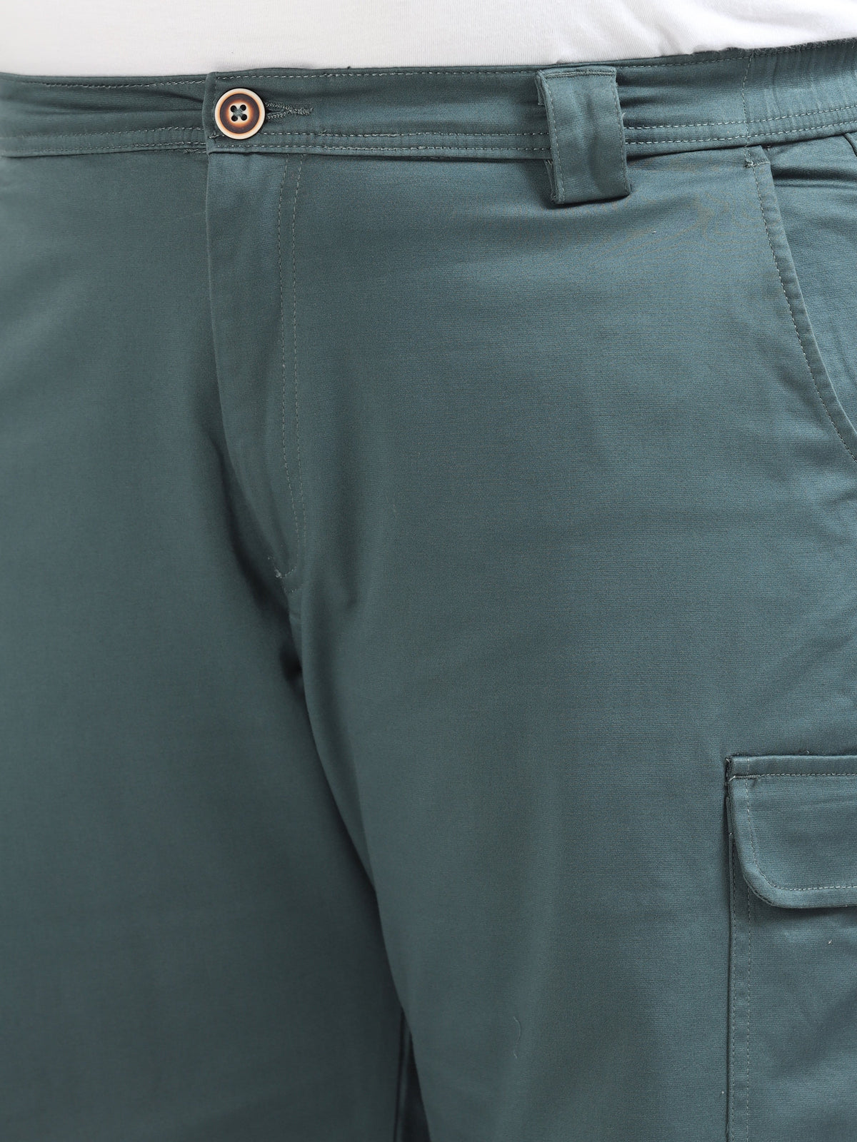 Men Classic Boohoo Curve Cargo -Teal