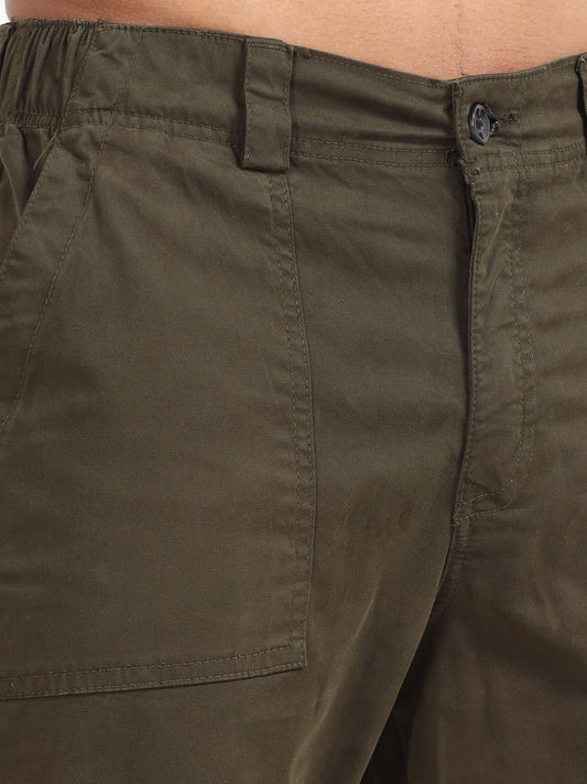 Men Vintage Jogger-Olive