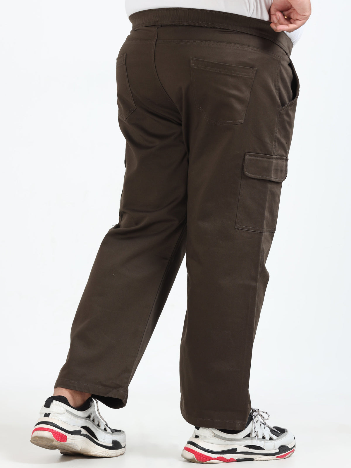 Men Classic Boohoo Curve Cargo - Olive