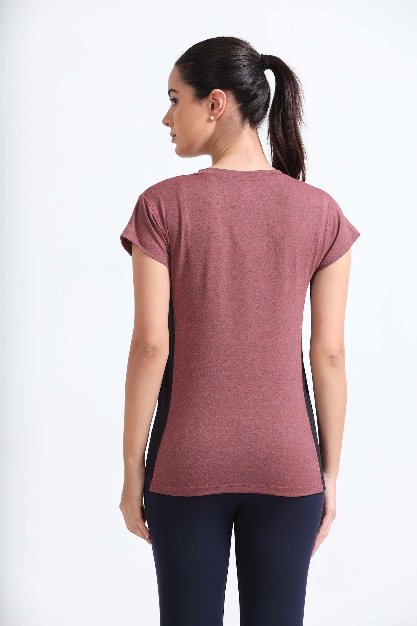 Prime-Dri:Peach Heather Active Short Sleeve Tee- Classic Fit