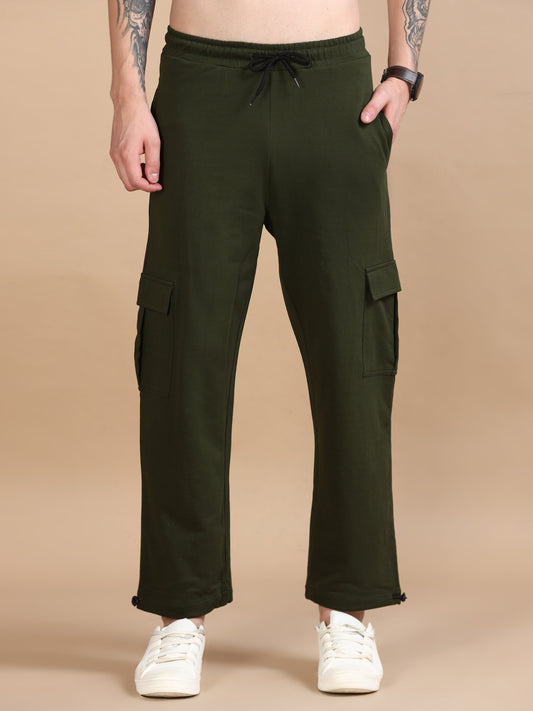 Men Cargo Pant - Olive
