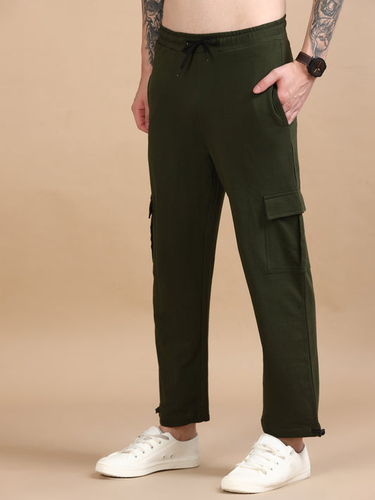 Men Cargo Pant - Olive