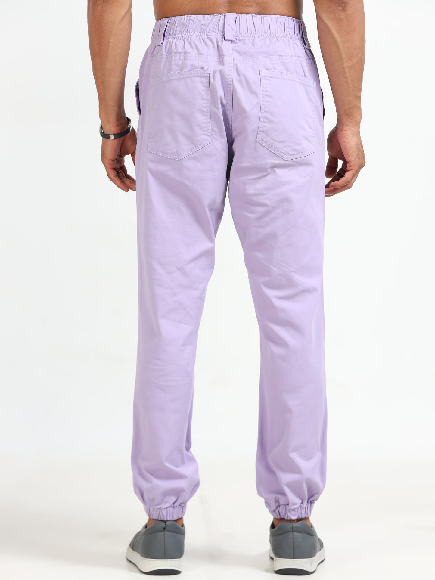 Men Vintage Jogger-Lilac