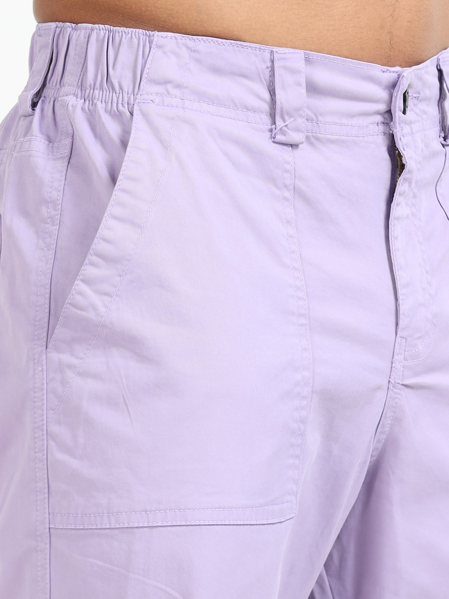 Men Vintage Jogger-Lilac