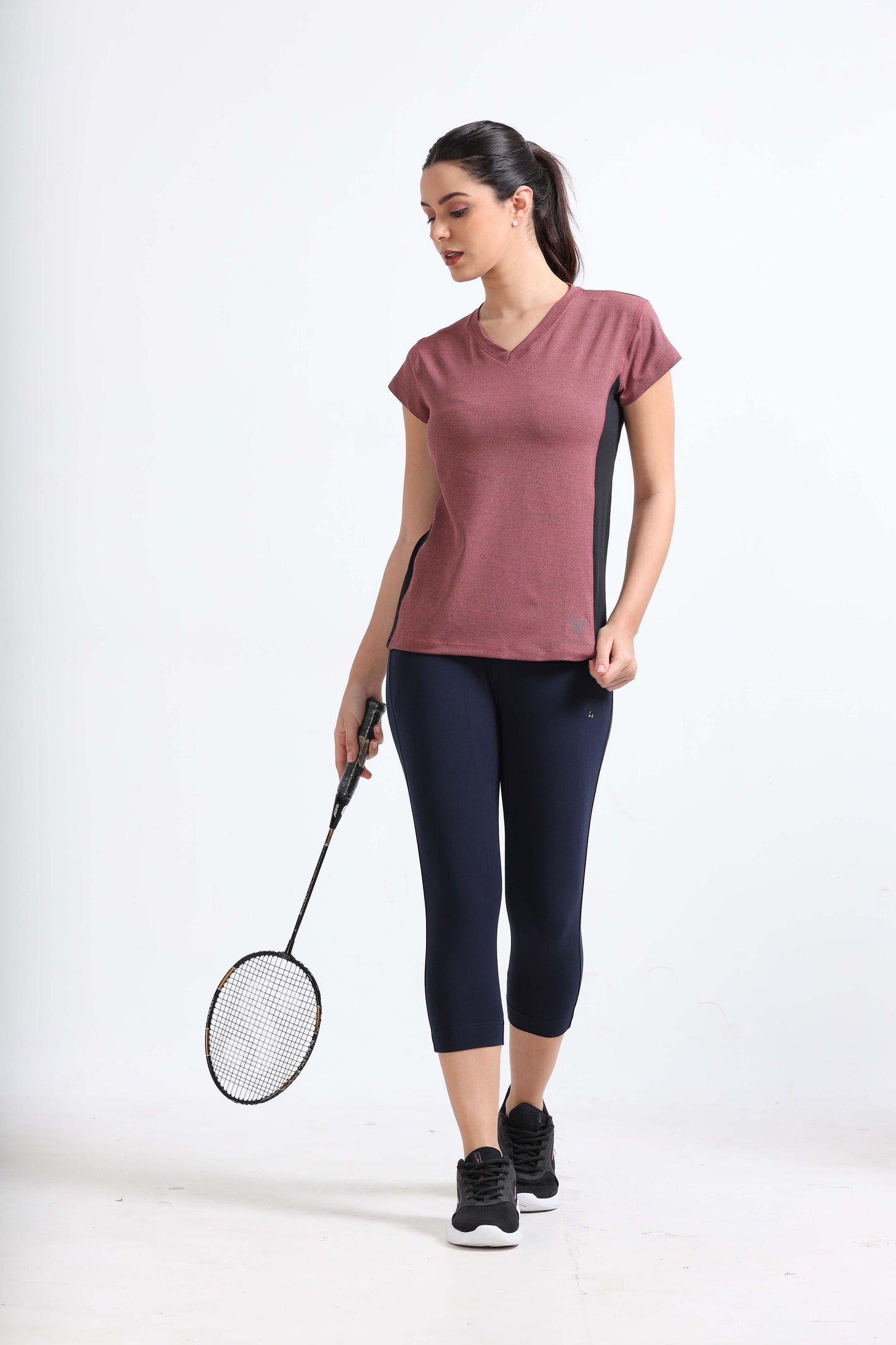 Prime-Dri:Peach Heather Active Short Sleeve Tee- Classic Fit