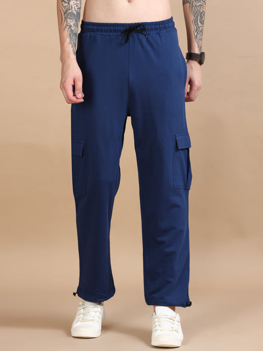 Men Cargo Pant - Navy