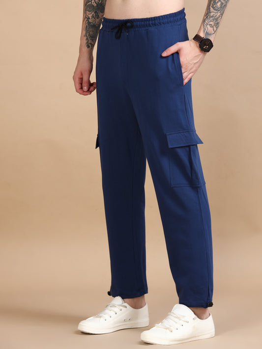 Men Cargo Pant - Navy