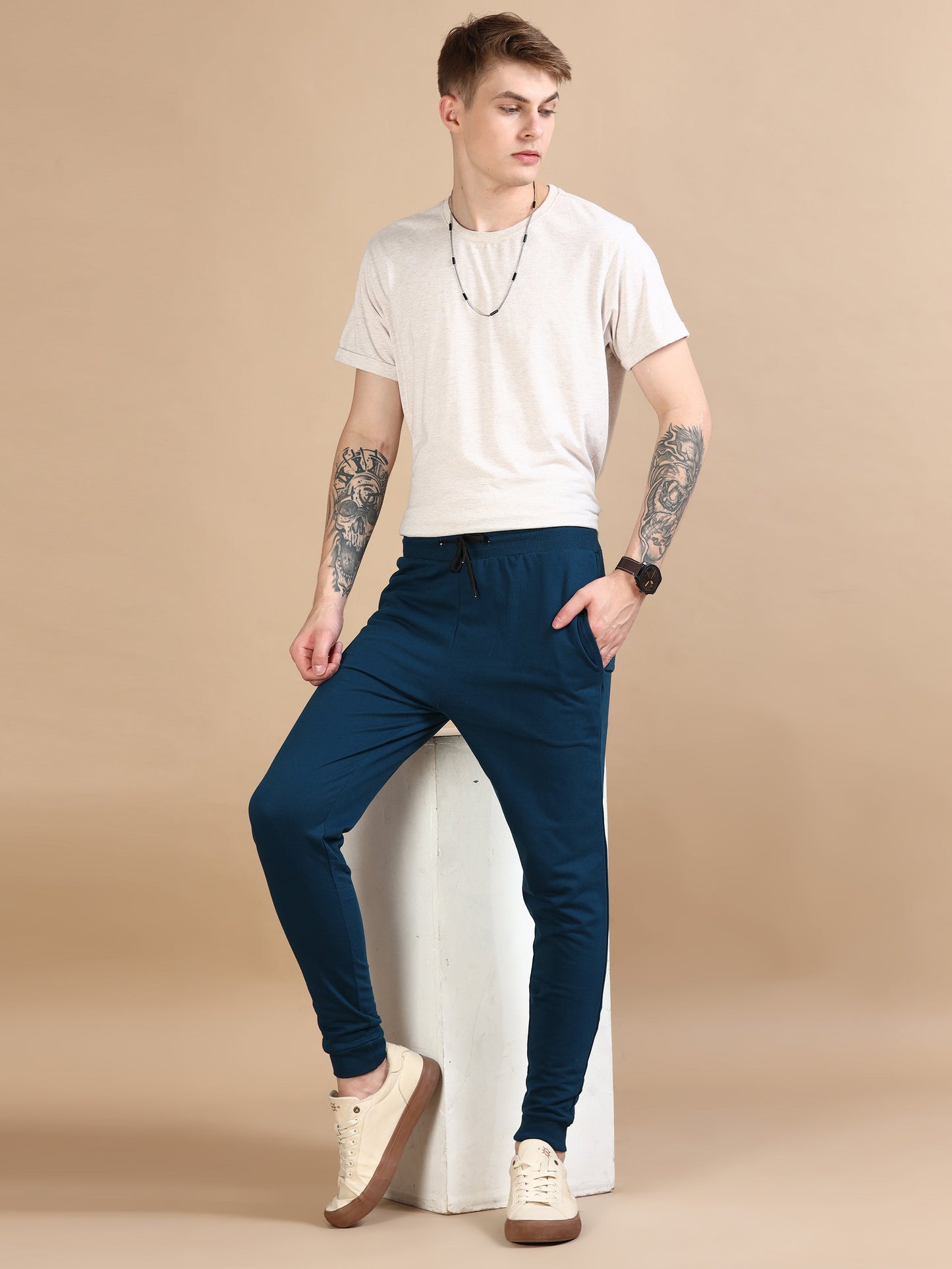 Men Jogger Pant - Blue