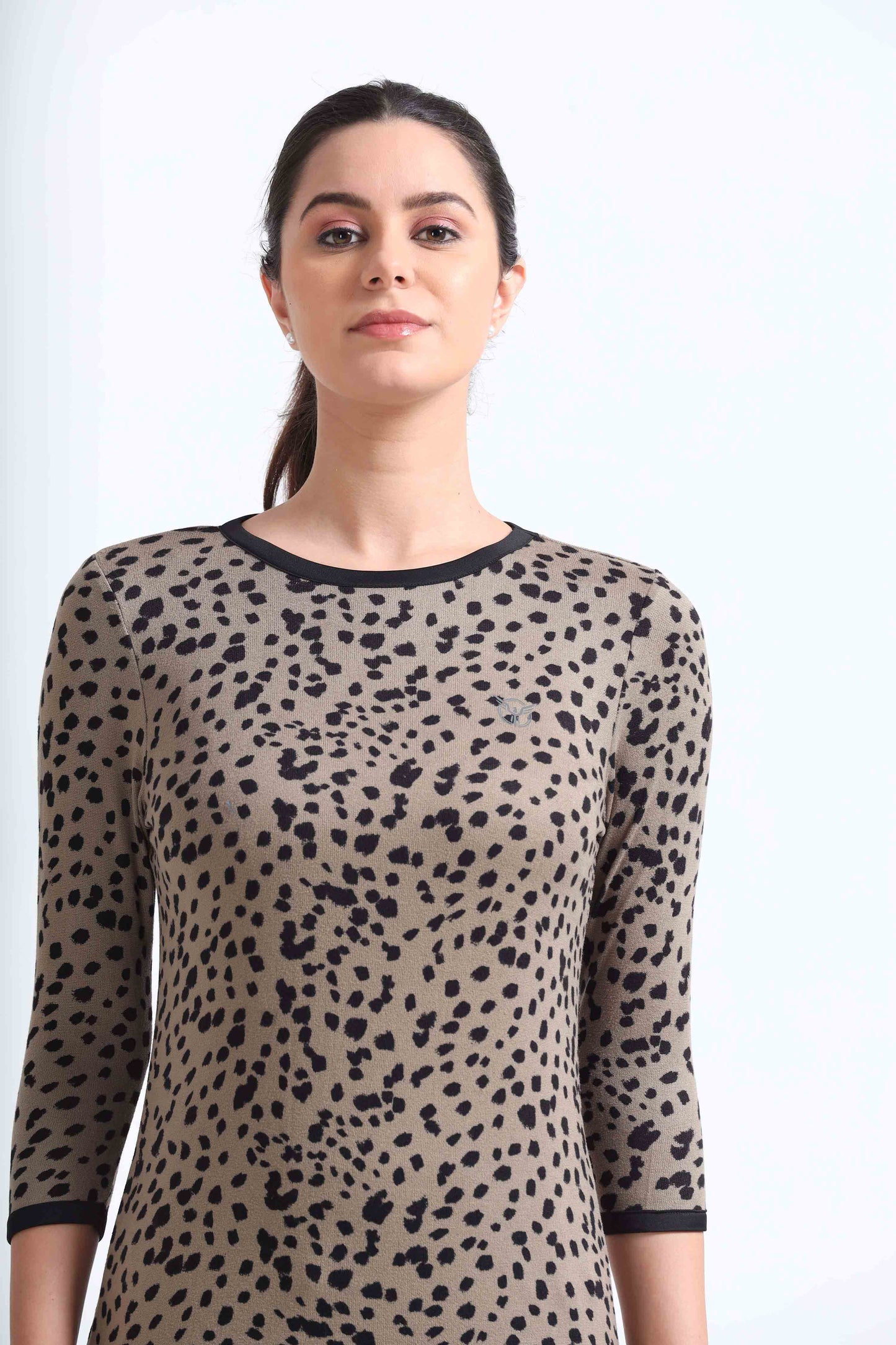 Women Leopard Tee