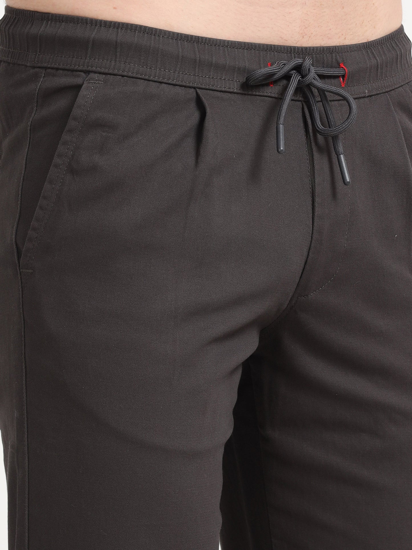 Men Lazy Linen Pleat Pant-Olive