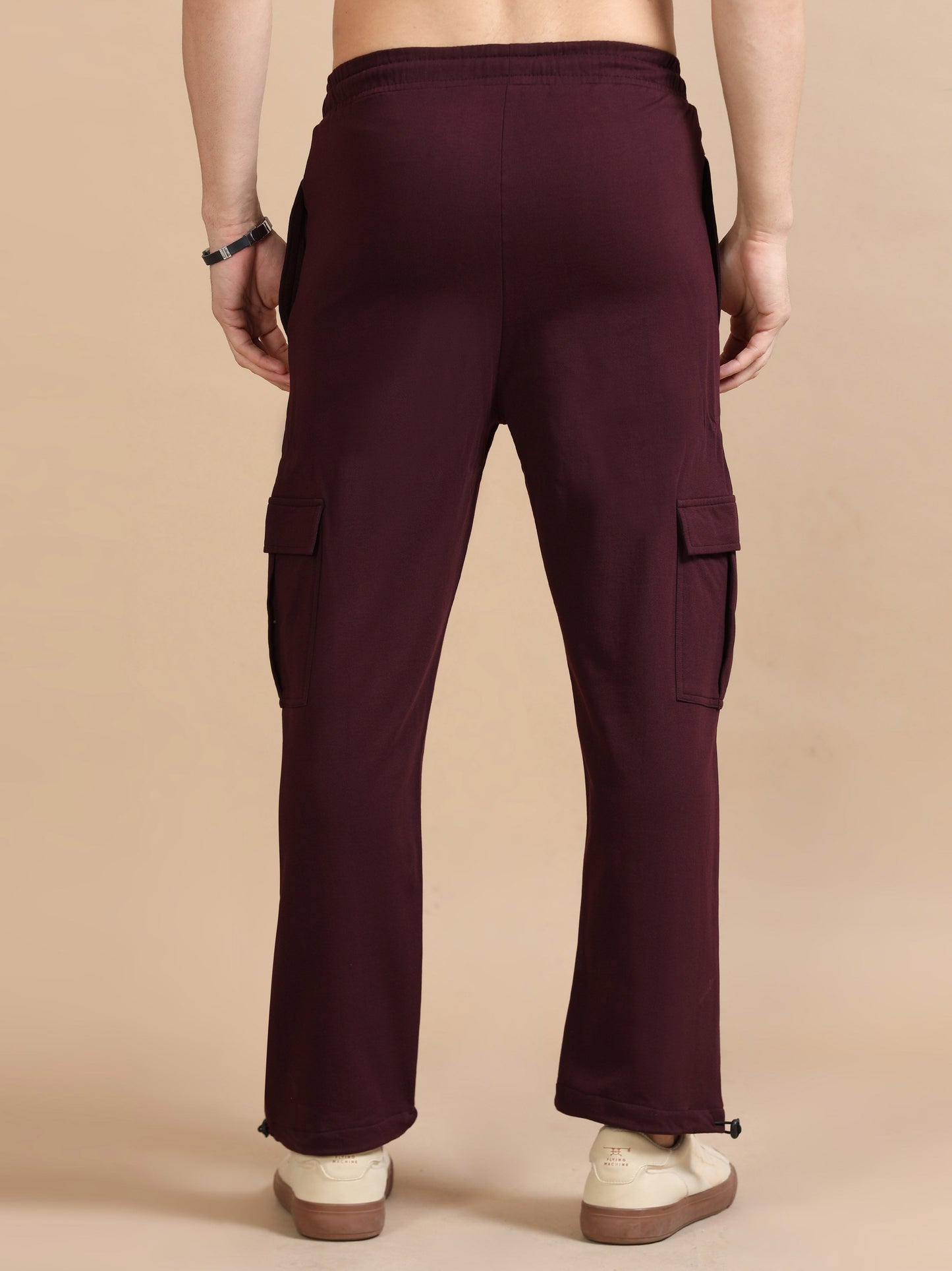 Men Cargo Pant - Maroon