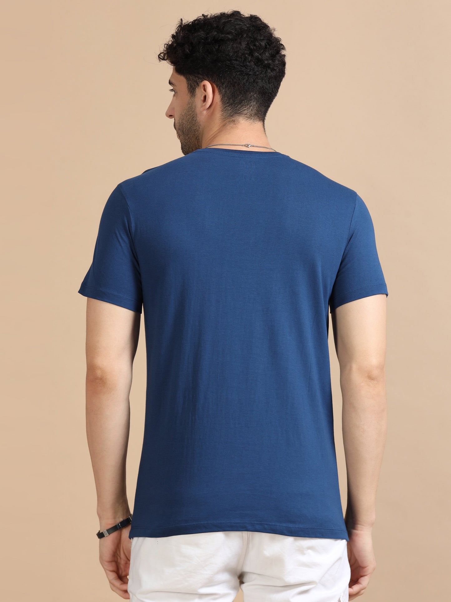 Vintage Printed T-Shirt - Navy