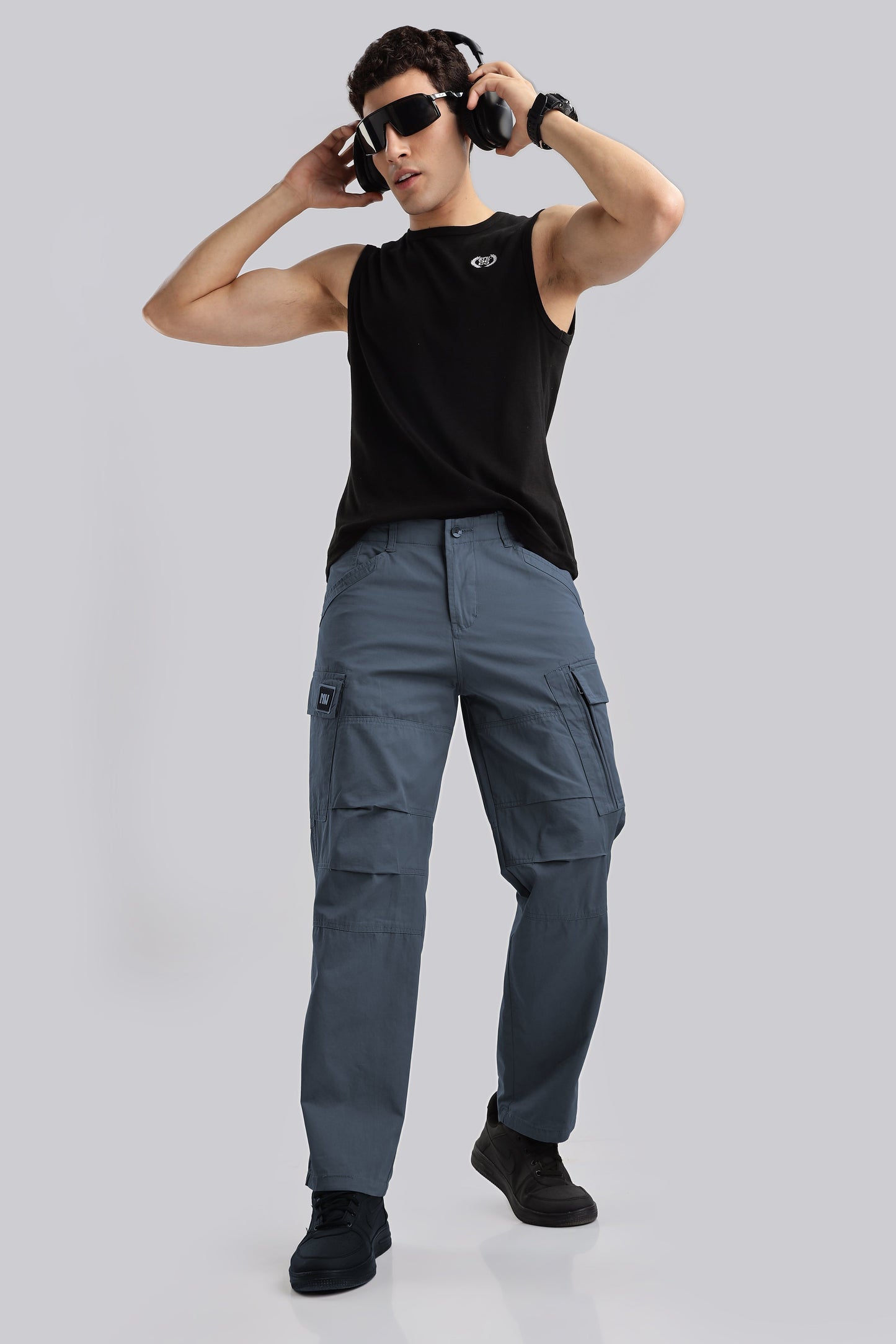 Men Heavy Air Cargo-Smoke