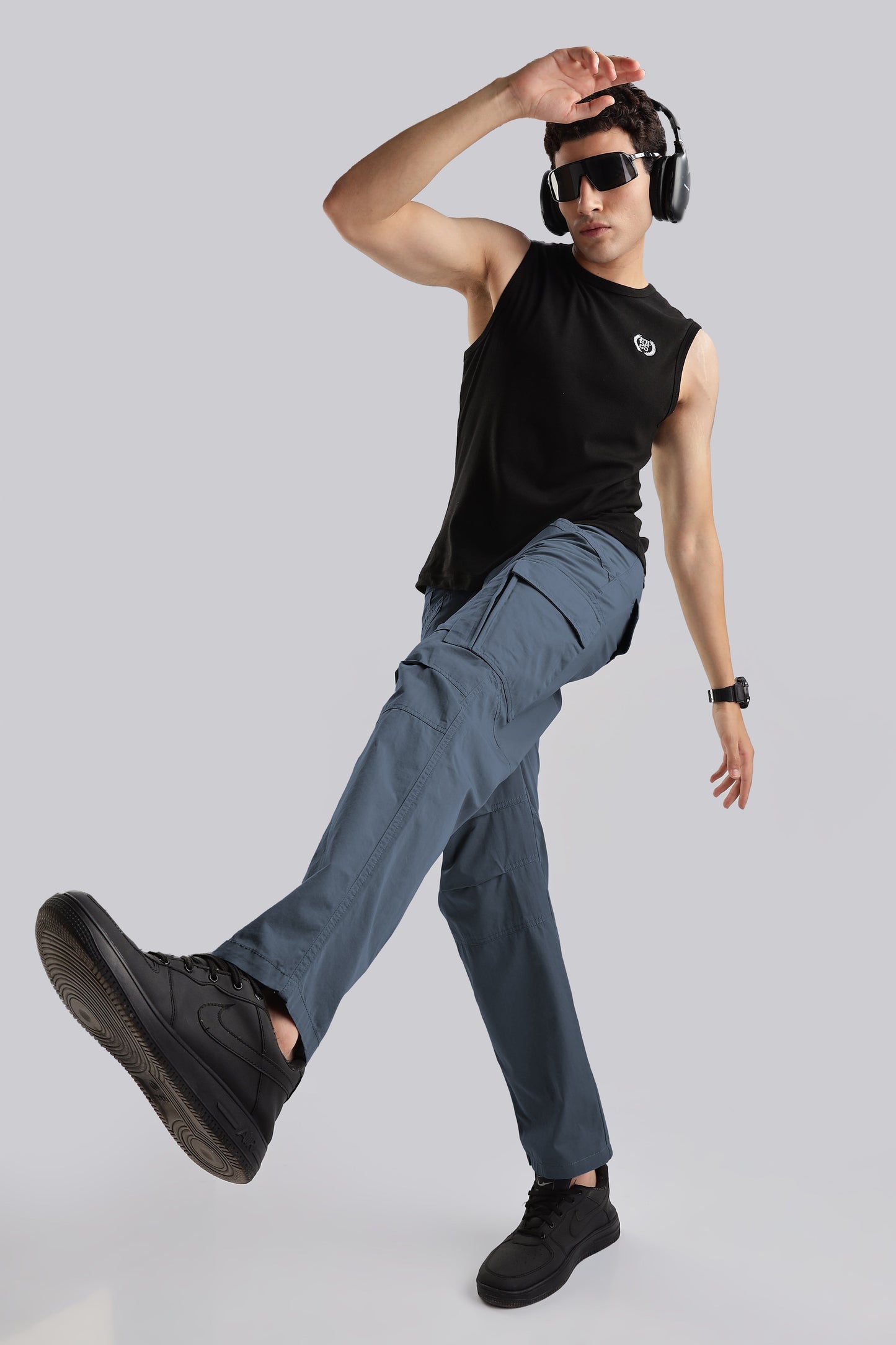 Men Heavy Air Cargo-Smoke