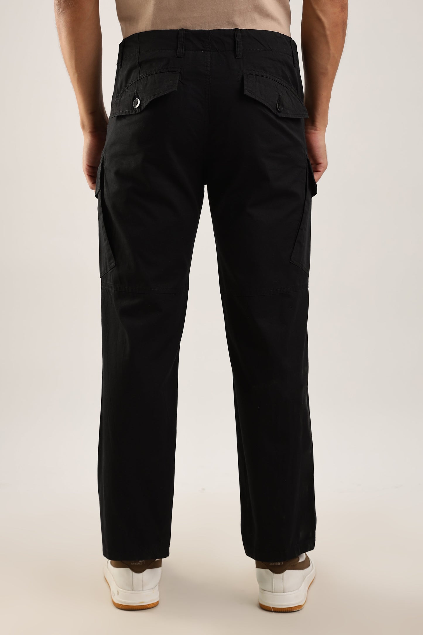 Men Heavy Air Cargo-Black