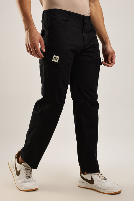 Men Heavy Air Cargo-Black