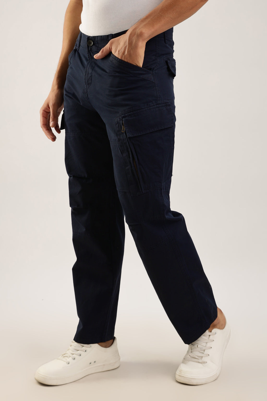 Men Heavy Air Cargo-Navy