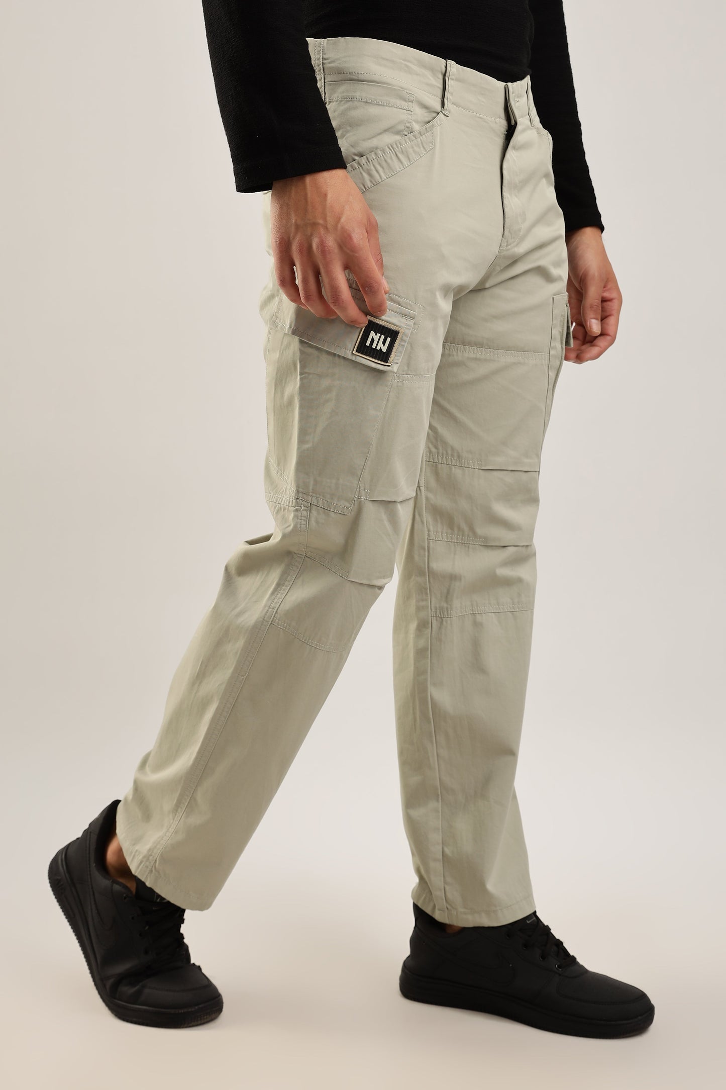 Men Heavy Air Cargo-Fawn