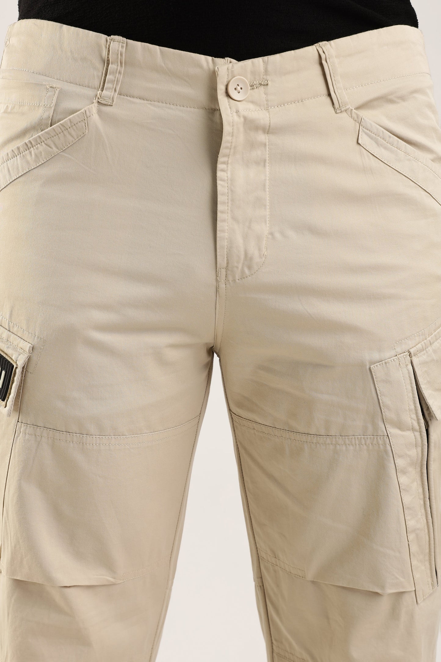 Men Heavy Air Cargo-Beige