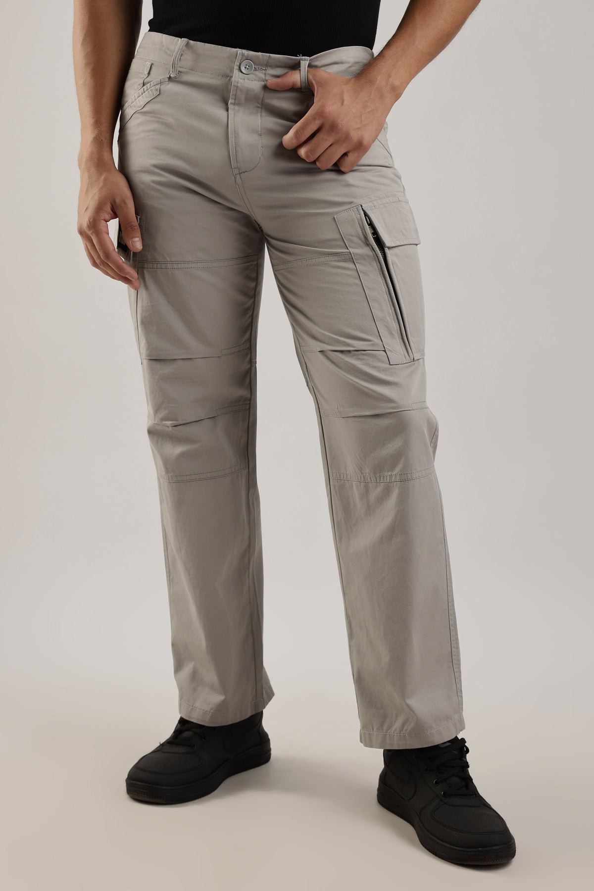 Men Heavy Air Cargo-Stone