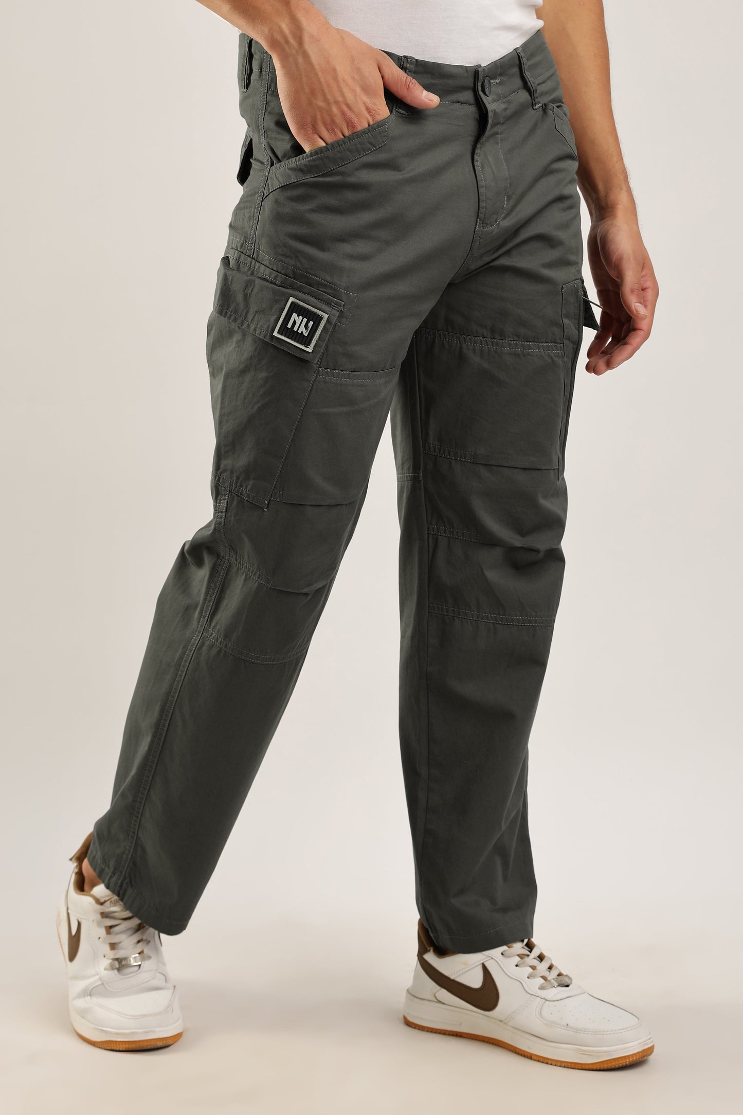 Men Heavy Air Cargo-Brown