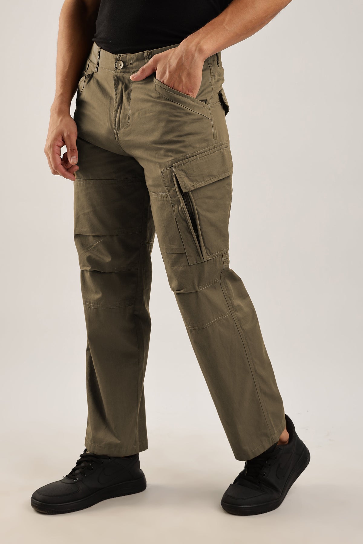 Men Heavy Air Cargo-Khakhi
