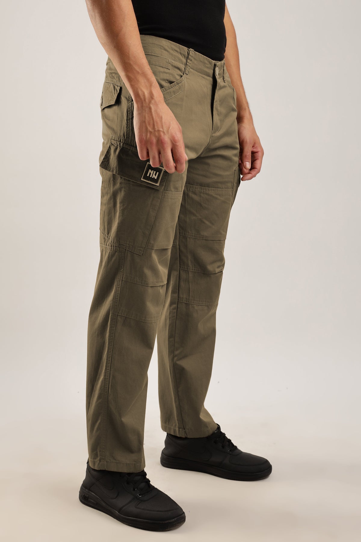 Men Heavy Air Cargo-Khakhi