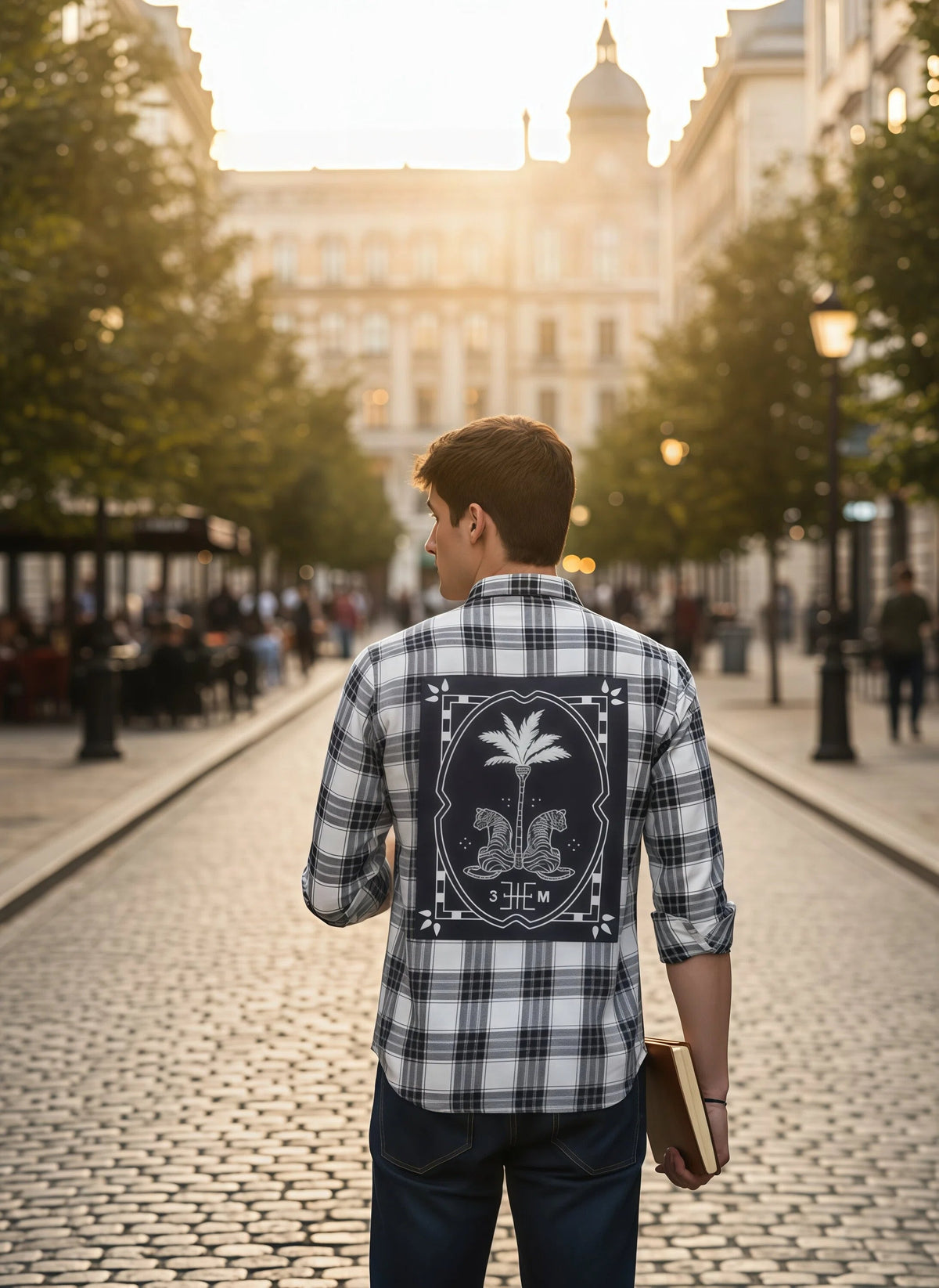 Urban Indigo Cotton Denim Shirt