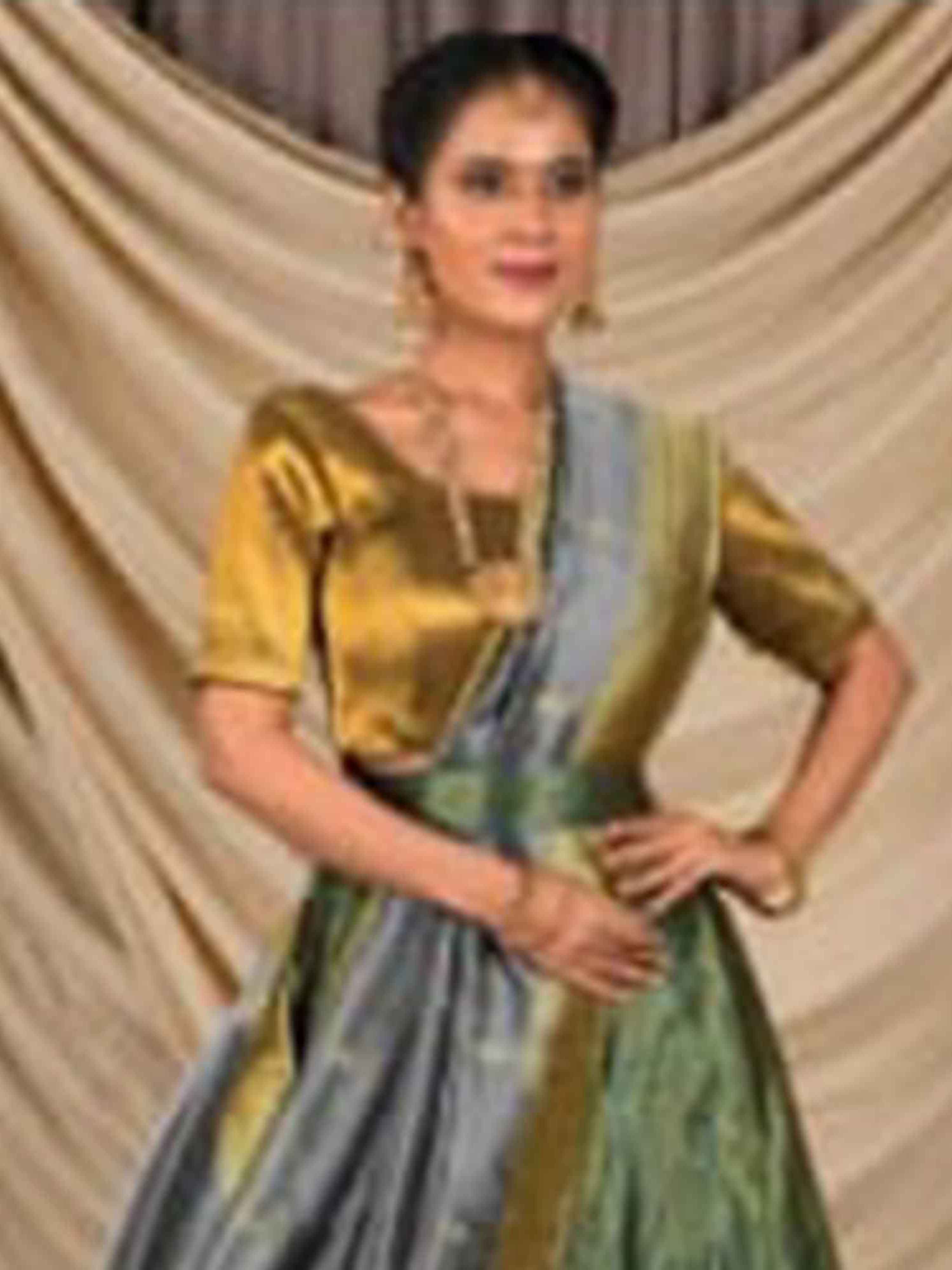 Tissue Rama Liril Lehenga for Women Wedding