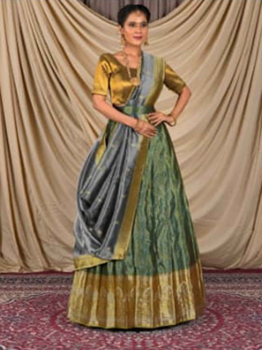 Tissue Rama Liril Lehenga for Women Wedding